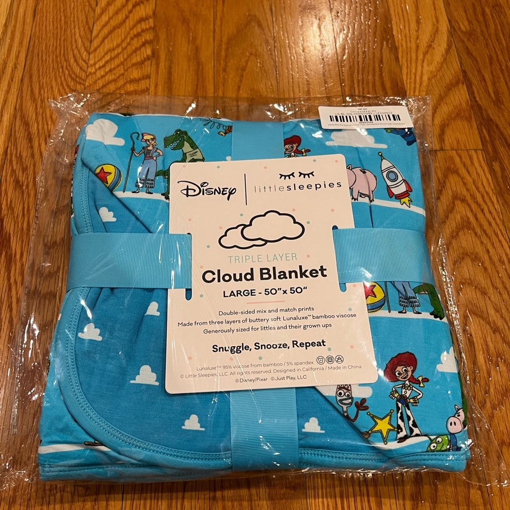 Little Sleepies Toy Story Cloud Blanket